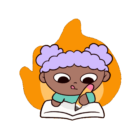 On Fire Chibi Sticker by Happy Homies