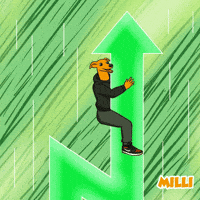 To The Moon Doge GIF by MILLI