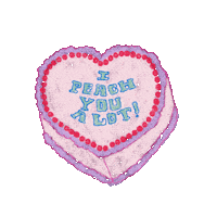 saypeachyou saypeachyou ipeachyoualot Sticker