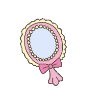 BAOXUANNN kawaii sticker mirror decoration Sticker