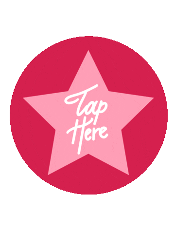 Tap Click Here Sticker
