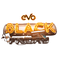 Black Friday Neon Sticker by EVO W12