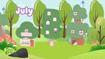 July | Months Of The Year | Four Seasons | Learn the 12 Months