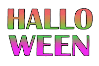 Halloween Glow Sticker by Gifes Con Ensalada