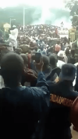 Police Fire Tear Gas as Violence Breaks Out Over Mosque Opening