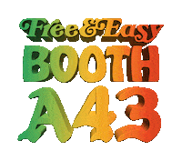 Reggae Gradient Sticker by Free & Easy