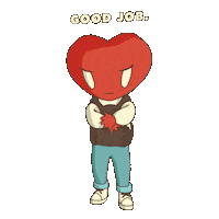 Angry Good For You Sticker by LT3 Creations