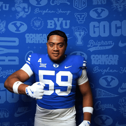College Football Go Cougs GIF by BYU Cougars
