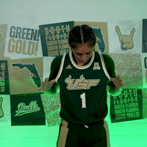 Womens Basketball GIF by USF Athletics