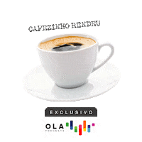 Cafezinho Sticker by Ola Podcasts