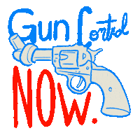 Gun Shooting Sticker by INTO ACTION