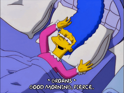 relaxed marge simpson GIF