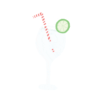 WhiteStuffUK drink gin going out bev Sticker