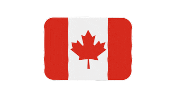 Canada Flag Sticker by EmojiVid