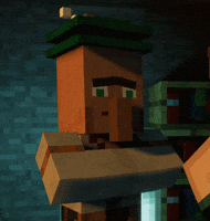 Minecraft Story Mode Nod GIF