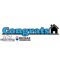 Real Estate Congrats Sticker by Grogan-Zeiger Real Estate Group