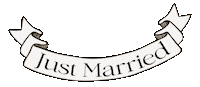 pureluxebride married justmarried newlyweds mrandmrs Sticker