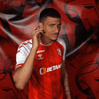 Football Listen GIF by SC Braga