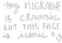 Headache Chronic Illness Sticker