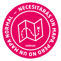 Animum3D mapa animum animum 3d md2022 Sticker