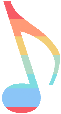 Music Note Pride Sticker by ASCAP