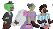 Halloween Sticker by Gifes Con Ensalada