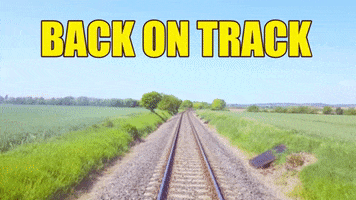 Back On Track Train GIF by KreativCopy