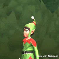 Elf disappear into bushes