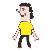 tinygraphy dance fun party excited Sticker