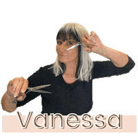 Hairdresser Vanessa Sticker by NEVITALY