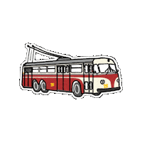 DopravnipodnikOstrava dpo dopravnipodnikostrava mhdostrava tatra400 Sticker