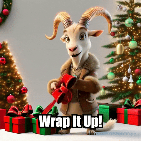 Wrap It Up Winter GIF by Radiantelope
