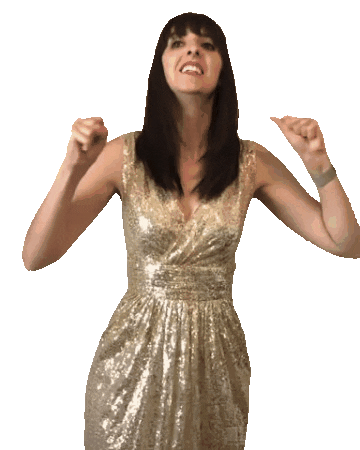 jennrobbins yes excited cheering pumped Sticker
