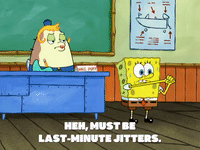 season 8 squidward's school for grown ups GIF by SpongeBob SquarePants