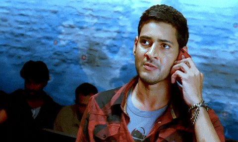 Angry Mahesh Babu GIF