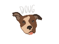 Dog Sleep Sticker