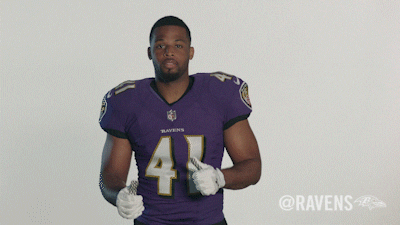 Football Thumbs Up GIF by Baltimore Ravens