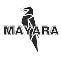 MayaraClothing logo fashion brand bird Sticker
