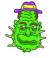 Monster Head Sticker by Russell Taysom