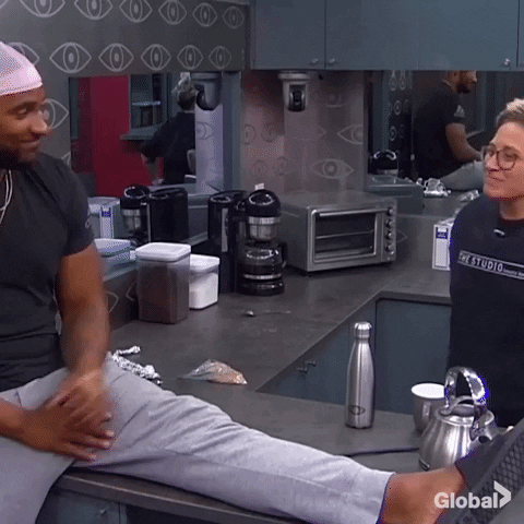 head of household fist bump GIF by Global TV