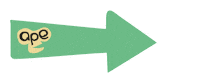 Green Arrow Sticker by Ape