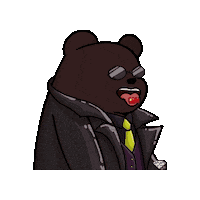 Red Pill Nft Sticker by SuperRareBears