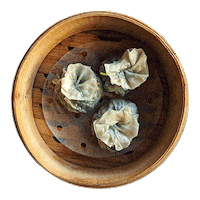 Dim Sum Eating Sticker by CONSCIOUS COOKING