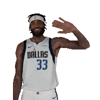 Waving Willie Cauley-Stein Sticker by Dallas Mavericks