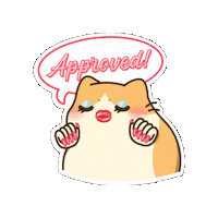Cat Coffee Sticker by Bichi Mao