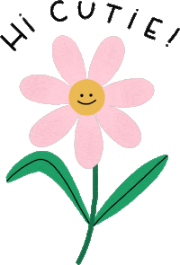 Pink Hello Sticker