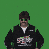 interstatebatteries reaction point look at this point up GIF