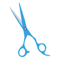 Scissors Hairdressing Sticker by Hair and Beauty Charity