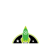 Space Moon Sticker by Kosmik Brands