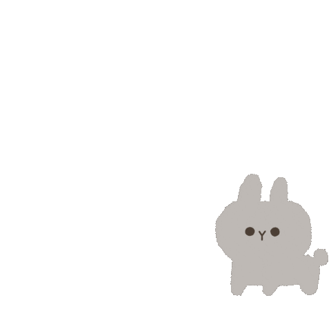 Jump うさぎ Sticker